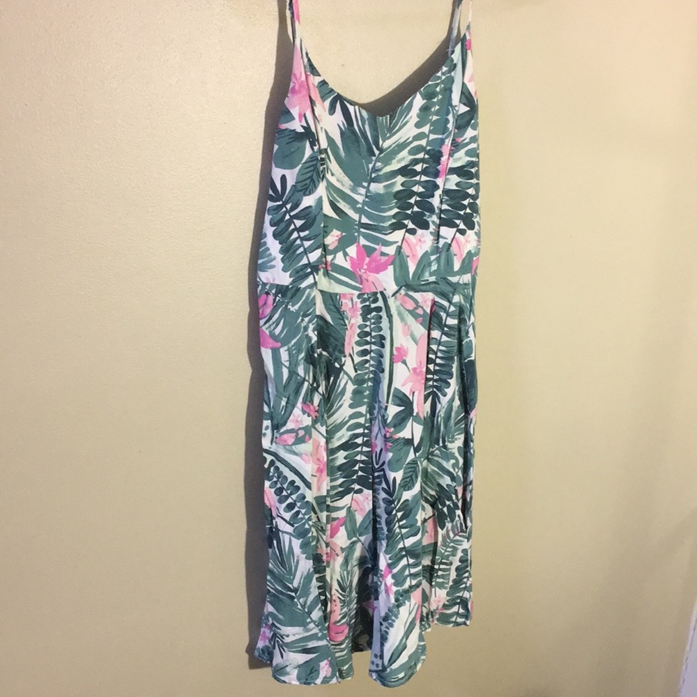 Floral sun dress